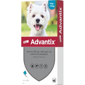 ELANCO Advantix Spot-on 4kg - 10kg