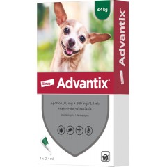 ELANCO Advantix Spot-on - mniej niż 4kg