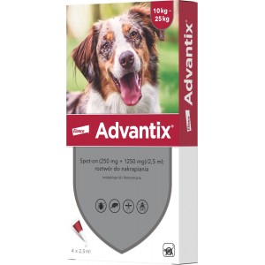 ELANCO Advantix Spot-on 10kg - 25kg