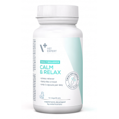 VETEXPERT Calm and Relax - Objawy stresu 30kaps. (Twist Off)