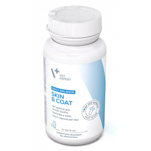 VETEXPERT Skóra i sierść 30kaps. (Twist Off)