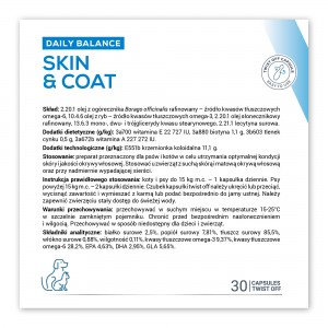 VETEXPERT Skóra i sierść 30kaps. (Twist Off)