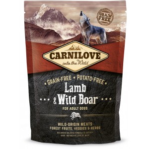 CARNILOVE Grain-Free Adult Lamb & Wild Boar - Jagnięcina i Dzik