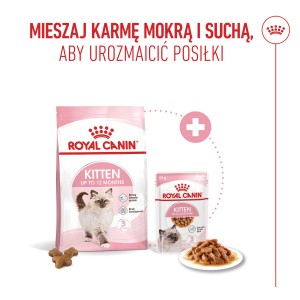 ROYAL CANIN Kitten Instinctive karma mokra w sosie dla kociąt do 12 miesiąca życia