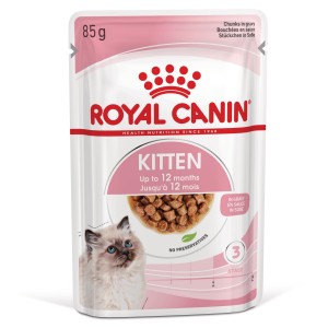 ROYAL CANIN Kitten Instinctive karma mokra w sosie dla kociąt do 12 miesiąca życia