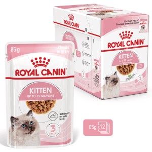 ROYAL CANIN Kitten Instinctive karma mokra w sosie dla kociąt do 12 miesiąca życia