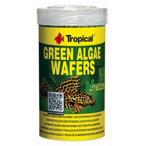 TROPICAL Green Algae Wafers - roślinne wafelki dla glonojadów