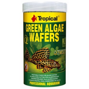 TROPICAL Green Algae Wafers - roślinne wafelki dla glonojadów