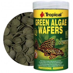 TROPICAL Green Algae Wafers - roślinne wafelki dla glonojadów