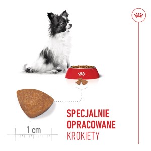 ROYAL CANIN X-Small Puppy karma sucha dla szczeniąt ras miniaturowych od 2 do 10 miesiąca życia o masie ciała do 4kg