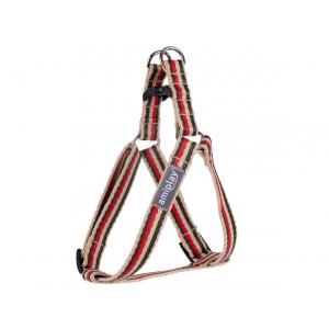 AMIPLAY Szelki Regulowane Popular - czerwono oliwkowe