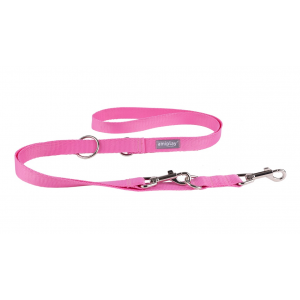 AMIPLAY Smycz Regulowana 6 in 1 Popular - różowa