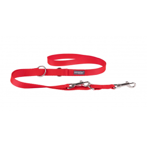AMIPLAY Smycz Regulowana 6 in 1 Popular - czerwona