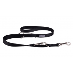 AMIPLAY Smycz Regulowana 6 in 1 Popular - czarna