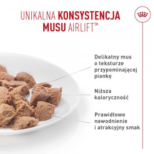 ROYAL CANIN Light Weight Care Airlift karma mokra, mus dla kotów dorosłych, utrzymanie prawidłowej masy ciała