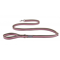 AMIPLAY Smycz Regulowana Easy Fix Popular - czarno różowa