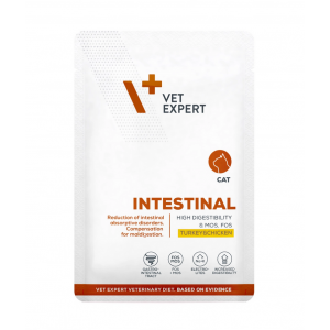 VETEXPERT INTESTINAL CAT Turkey&Chicken saszetka 100g