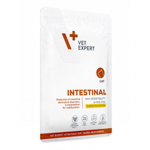 VETEXPERT INTESTINAL CAT Turkey&Chicken saszetka 100g