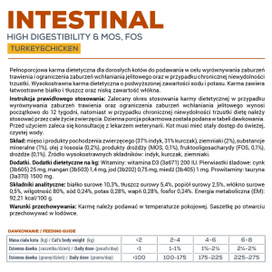 VETEXPERT INTESTINAL CAT Turkey&Chicken saszetka 100g