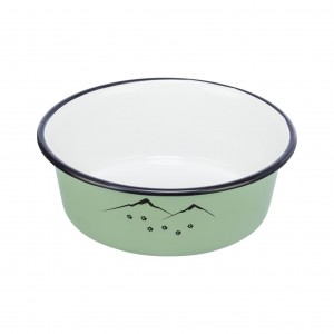 TRIXIE Miska emaliowana 0,9l/17cm - zielona