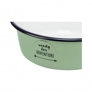 TRIXIE Miska emaliowana 0,9l/17cm - zielona