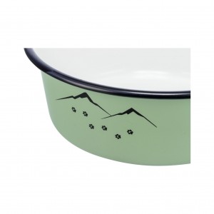 TRIXIE Miska emaliowana 0,9l/17cm - zielona