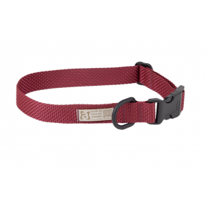 AMIPLAY Obroża regulowana Midnight - bordo