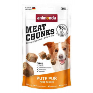 ANIMONDA Meat Chunks Dog Przysmaki Czyste kawałki mięsa - Indyk 60g
