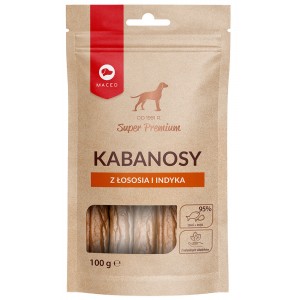 MACED SP Kabanosy z Łososia i Indyka 100g