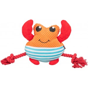 TRIXIE Krab ze sznurkami zabawka dla psa 28cm