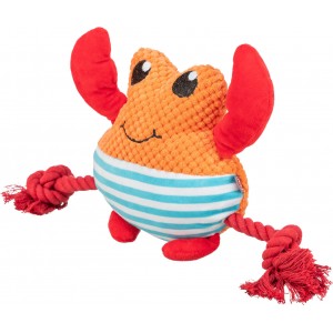 TRIXIE Krab ze sznurkami zabawka dla psa 28cm