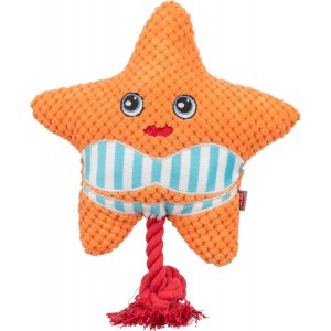 TRIXIE Rozgwiazda ze sznurkiem zabawka dla psa 22cm