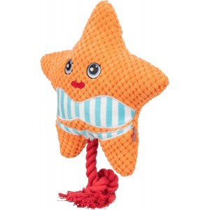 TRIXIE Rozgwiazda ze sznurkiem zabawka dla psa 22cm