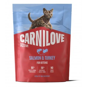 CARNILOVE ACTIVE CAT Kitten Salmon and Turkey