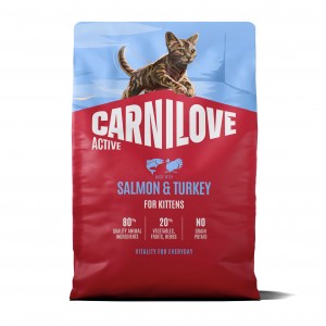 CARNILOVE ACTIVE CAT Kitten Salmon and Turkey