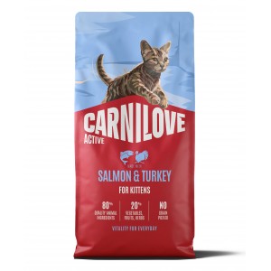 CARNILOVE ACTIVE CAT Kitten Salmon and Turkey