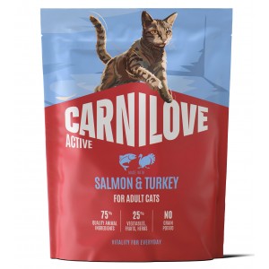 CARNILOVE ACTIVE CAT Adult Salmon and Turkey