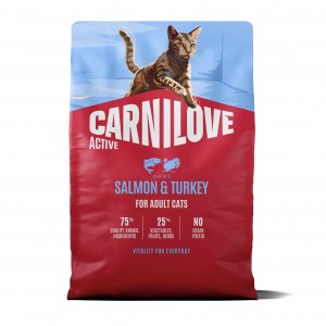 CARNILOVE ACTIVE CAT Adult Salmon and Turkey