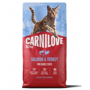 CARNILOVE ACTIVE CAT Adult Salmon and Turkey