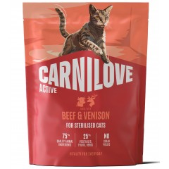 CARNILOVE ACTIVE CAT Adult Sterilised Beef and Venison