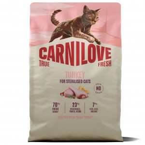 CARNILOVE CAT TRUE FRESH Adult Sterilised Turkey