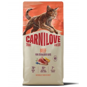 CARNILOVE CAT TRUE FRESH Adult Sterilised Beef