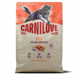 CARNILOVE CAT TRUE FRESH Adult Large Beef