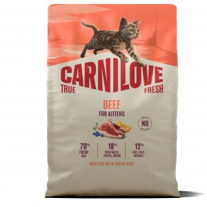 CARNILOVE CAT TRUE FRESH Kitten Beef