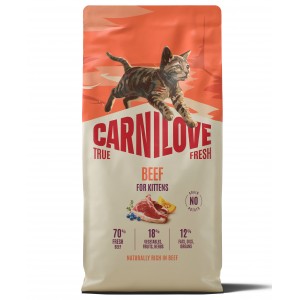 CARNILOVE CAT TRUE FRESH Kitten Beef
