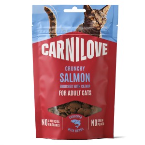CARNILOVE CAT Crunchy Snack Salmon 50g