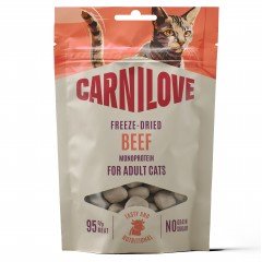 CARNILOVE CAT Freeze Dried Beef 40g