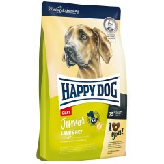 HAPPY DOG Junior Giant Lamb and Rice 15kg PROMO Uszkodzenie