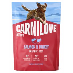 CARNILOVE ACTIVE DOG Adult Salmon and Turkey