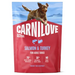 CARNILOVE ACTIVE DOG Adult Salmon and Turkey